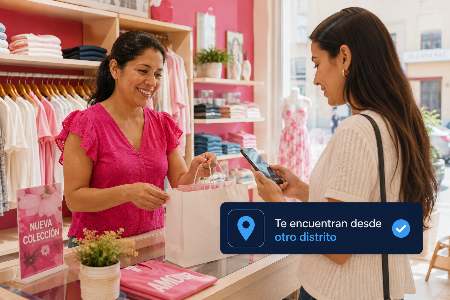 Tienda trujillana encontrada por clientes de otros distritos