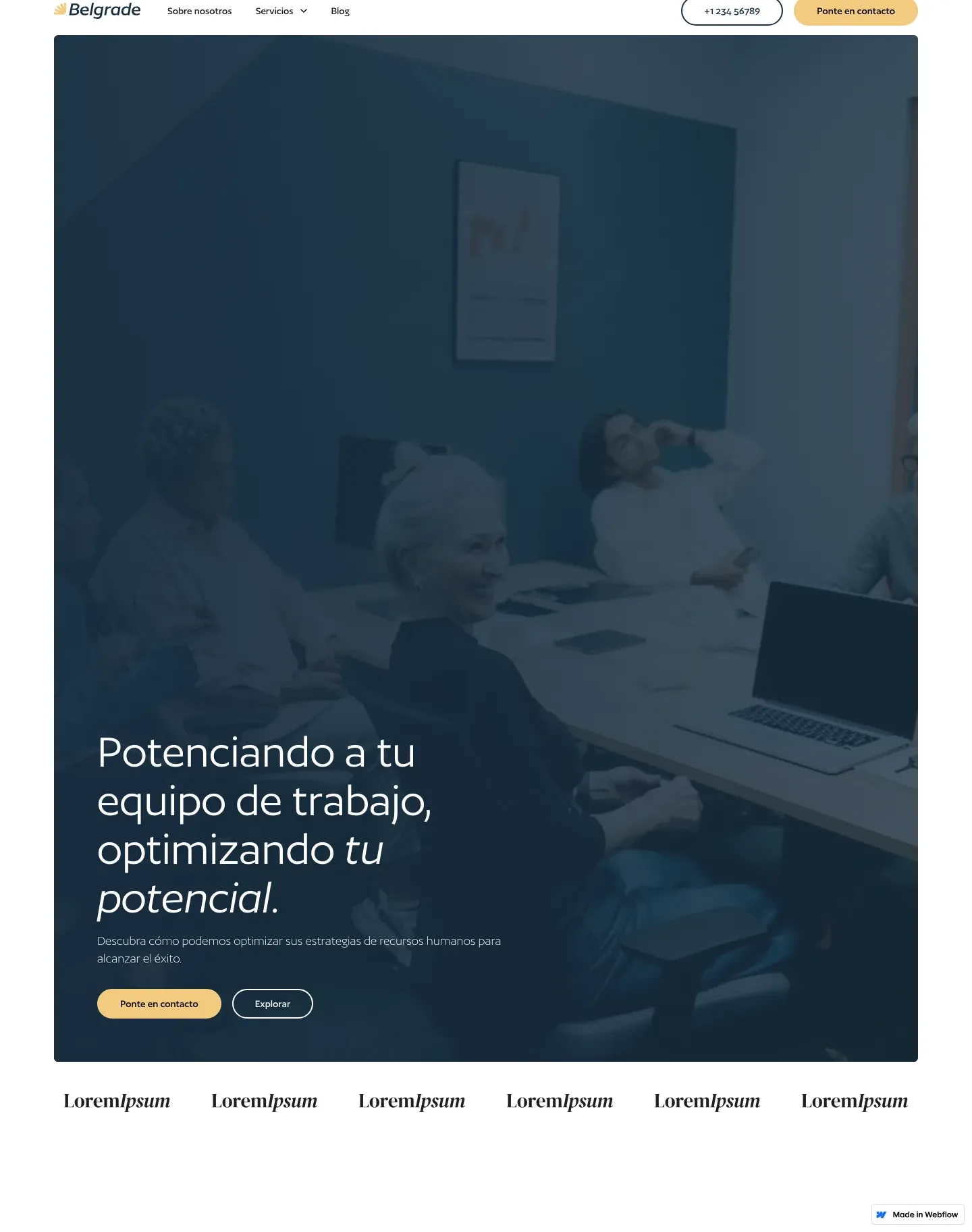 Diseño de página web para consultoría y coaching