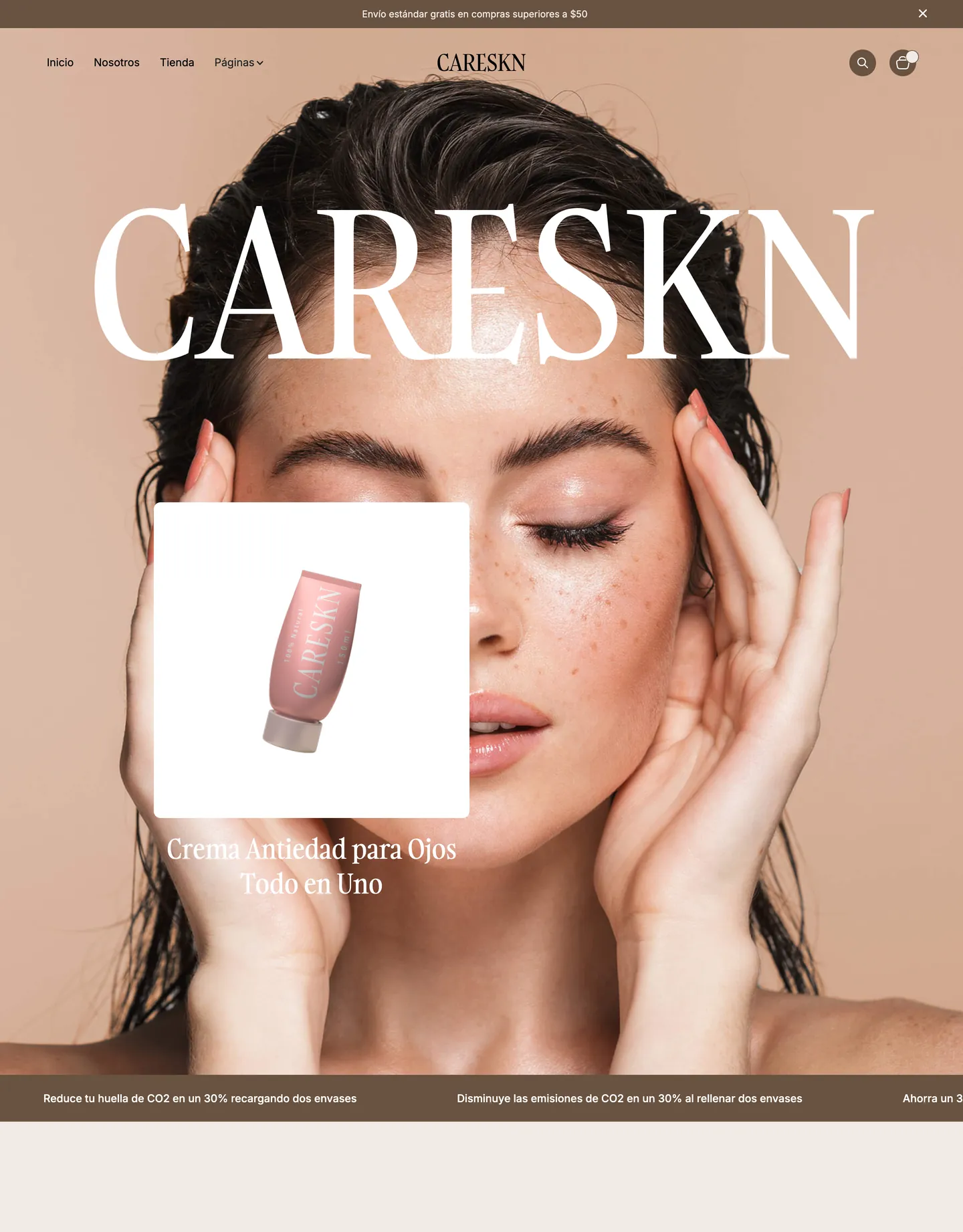 Diseño de página web para belleza y estética