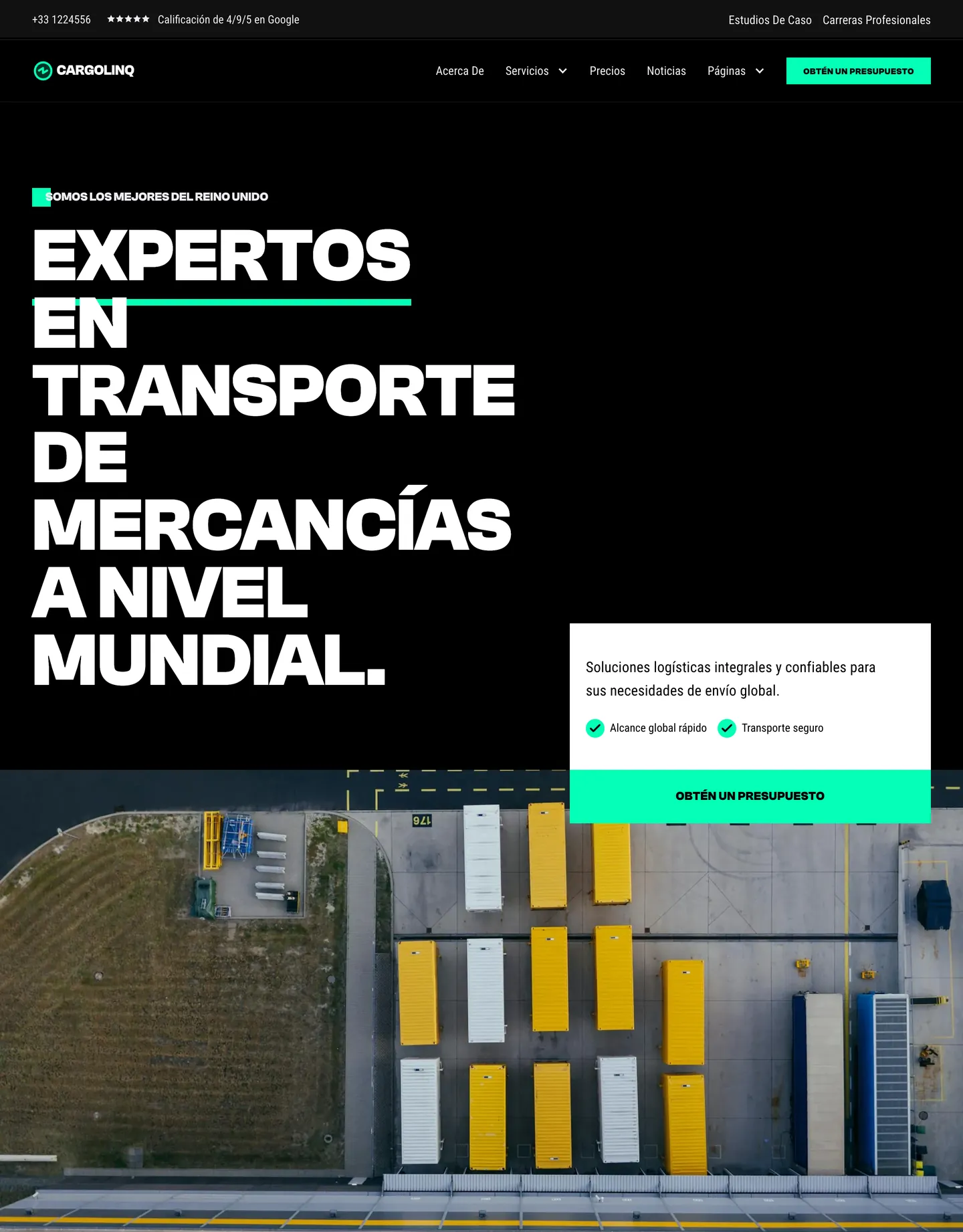 Diseño de página web para talleres y automotriz