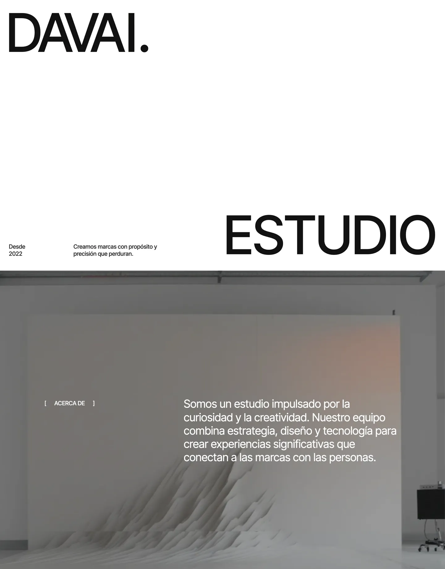Diseño de página web para software y apps