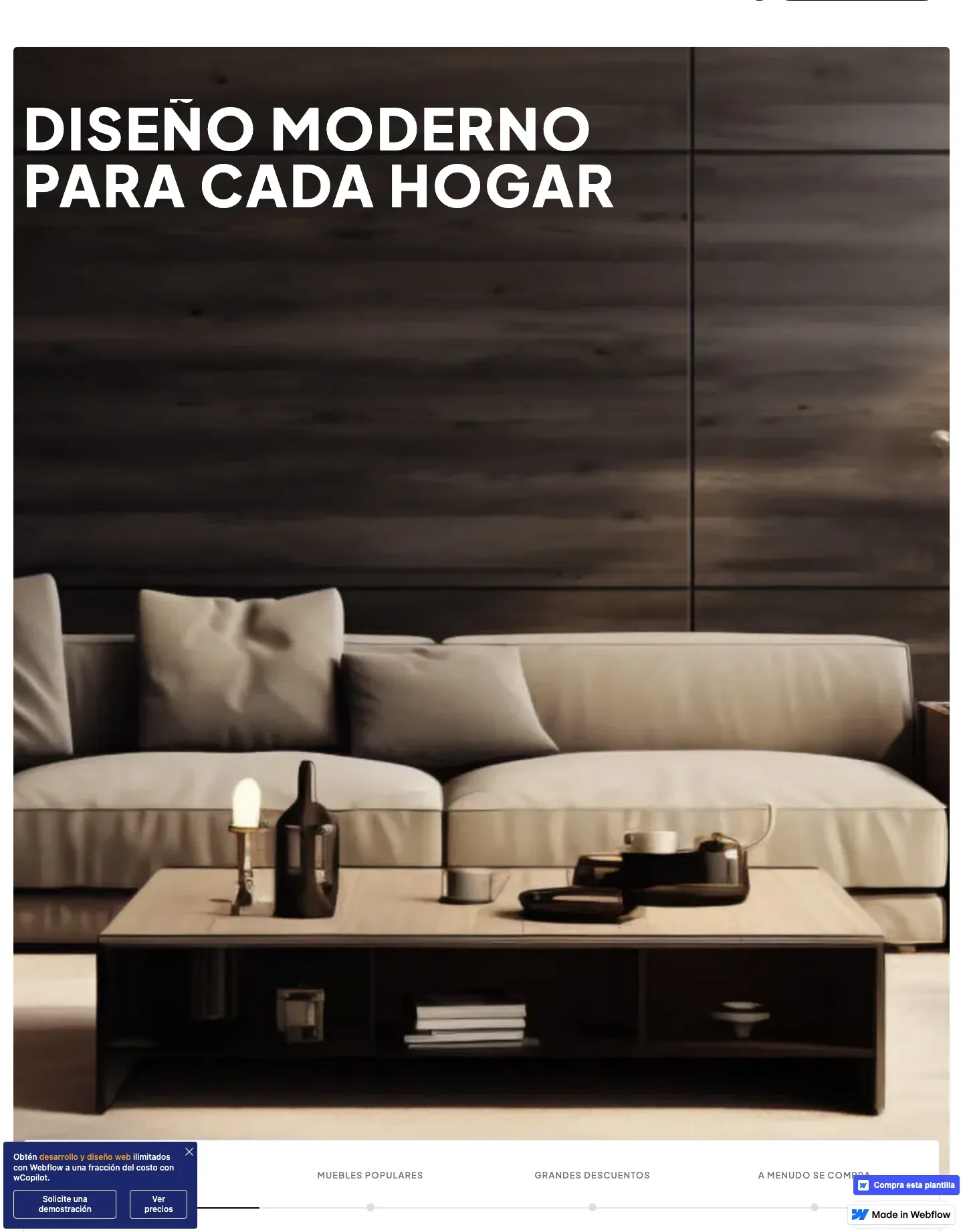 Diseño de página web para construcción y arquitectura