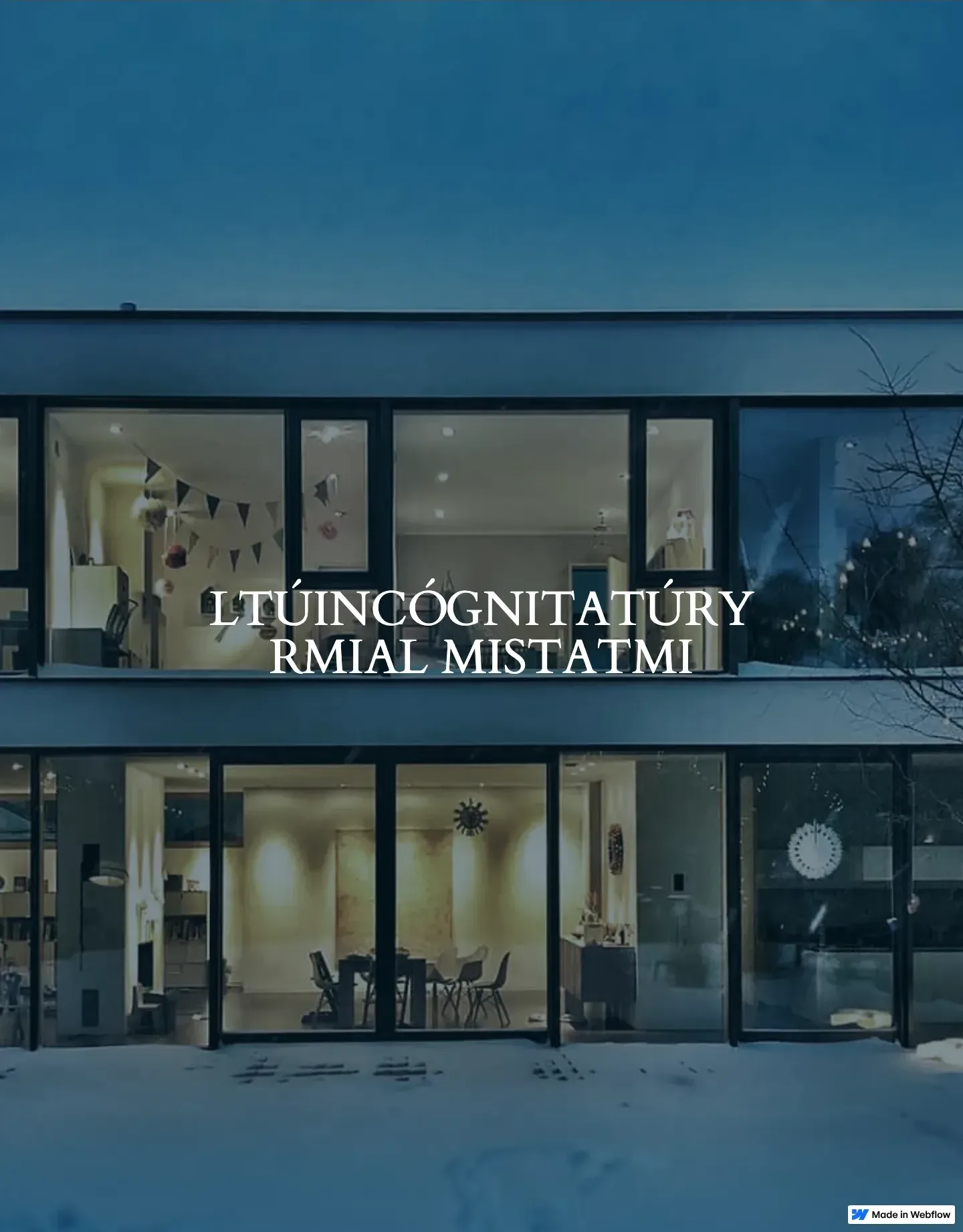 Diseño de página web para inmobiliarias