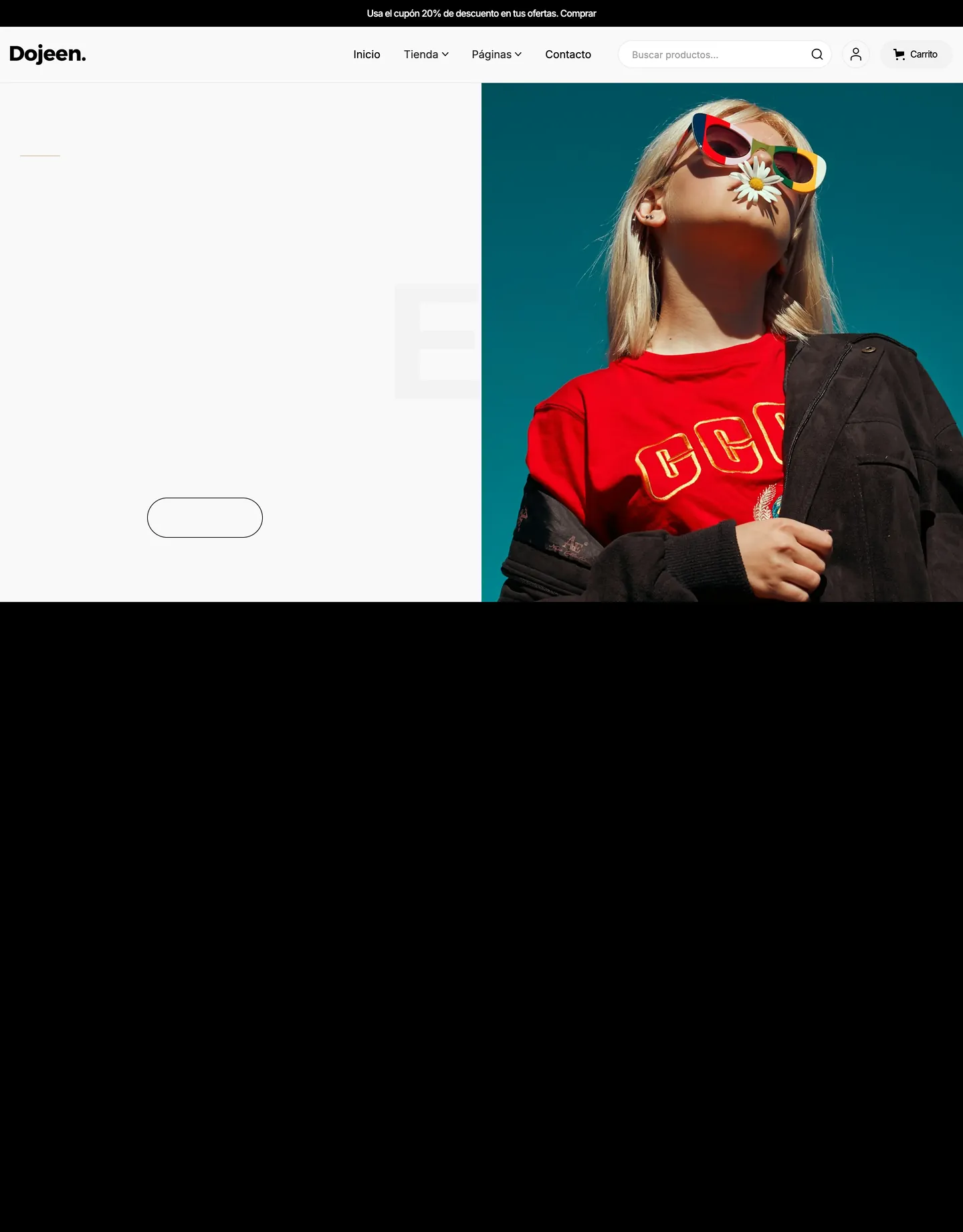 Diseño de página web para tienda online