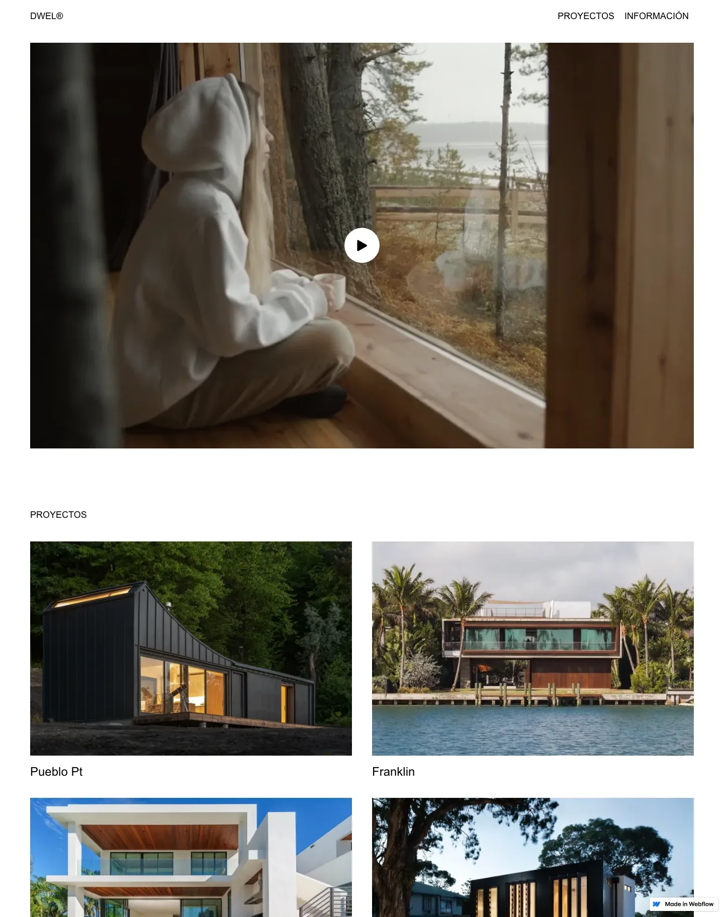 Diseño de página web para construcción y arquitectura