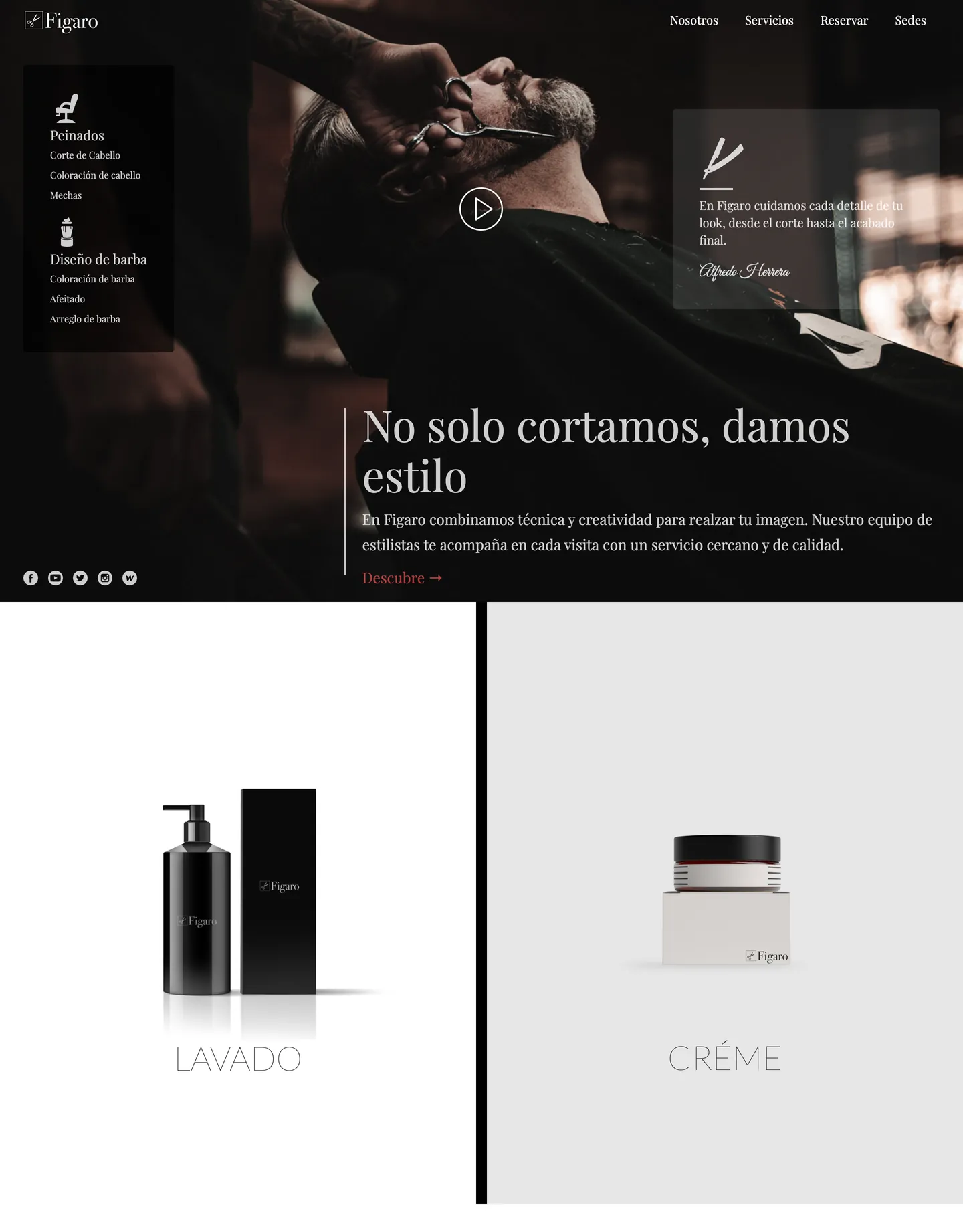 Diseño de página web para belleza y estética