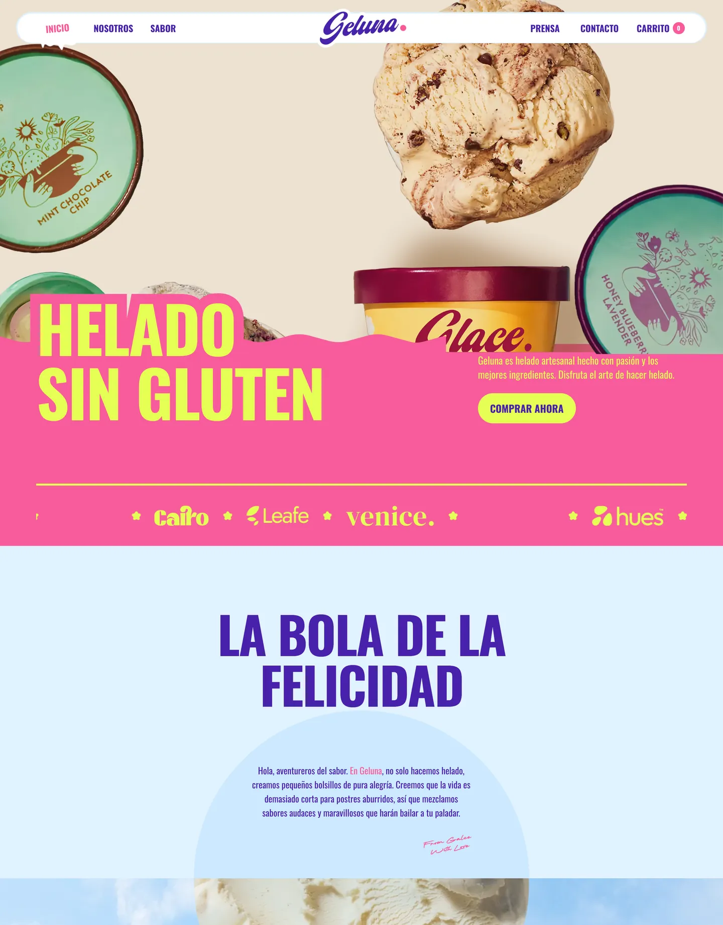 Diseño de página web para tienda online