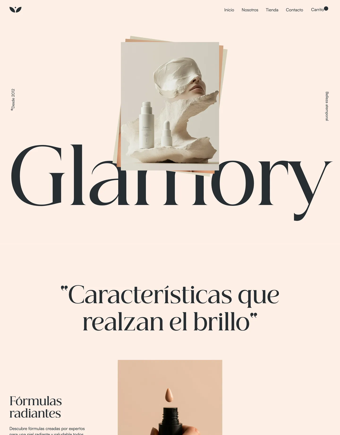 Diseño de página web para belleza y estética