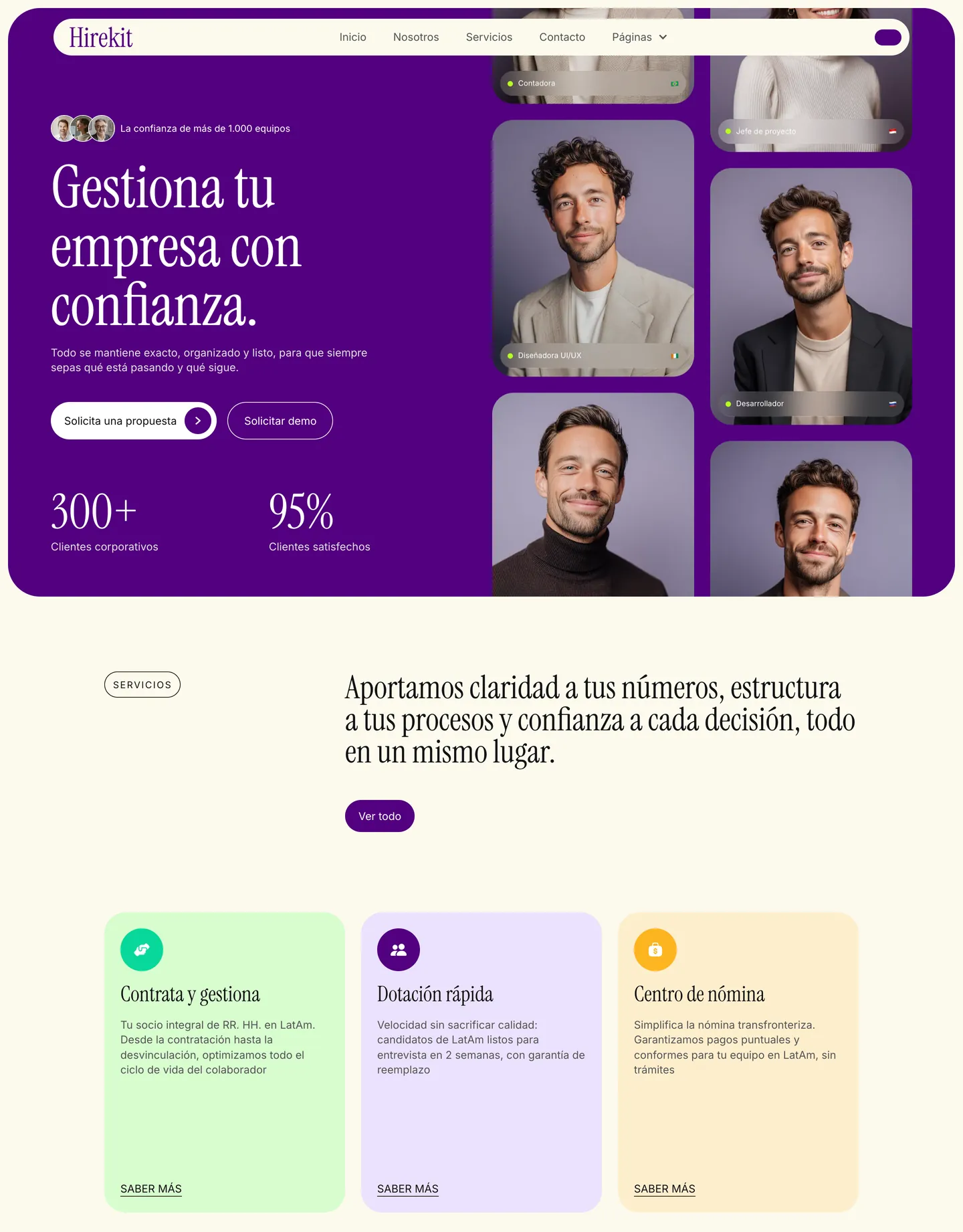Diseño de página web para consultoría y coaching