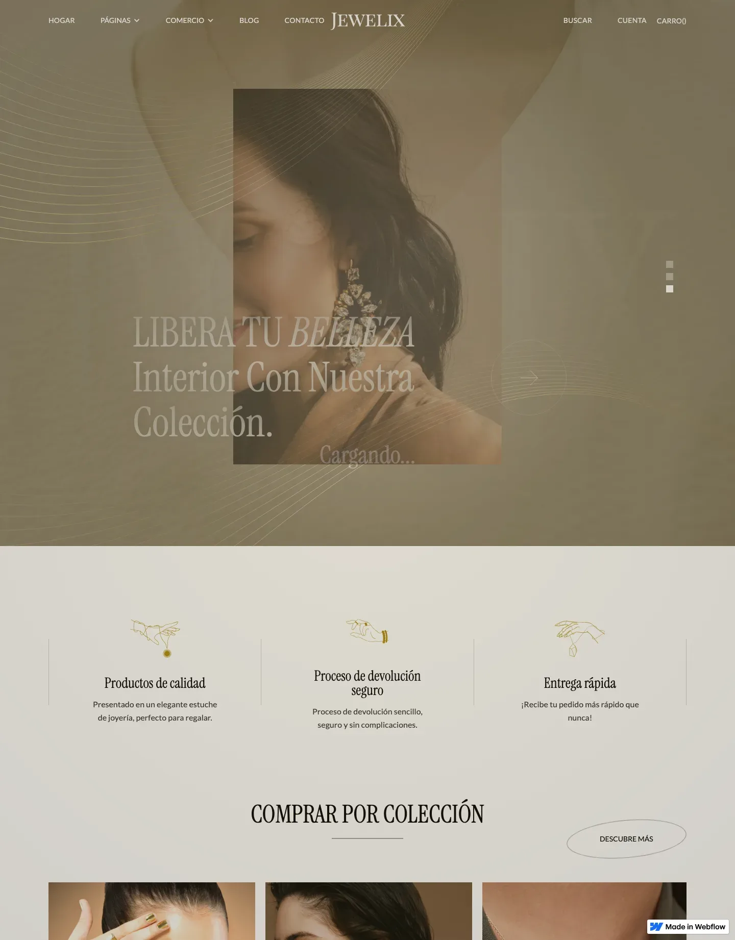 Diseño de página web para tienda online
