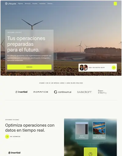 Diseño de página web para medio ambiente