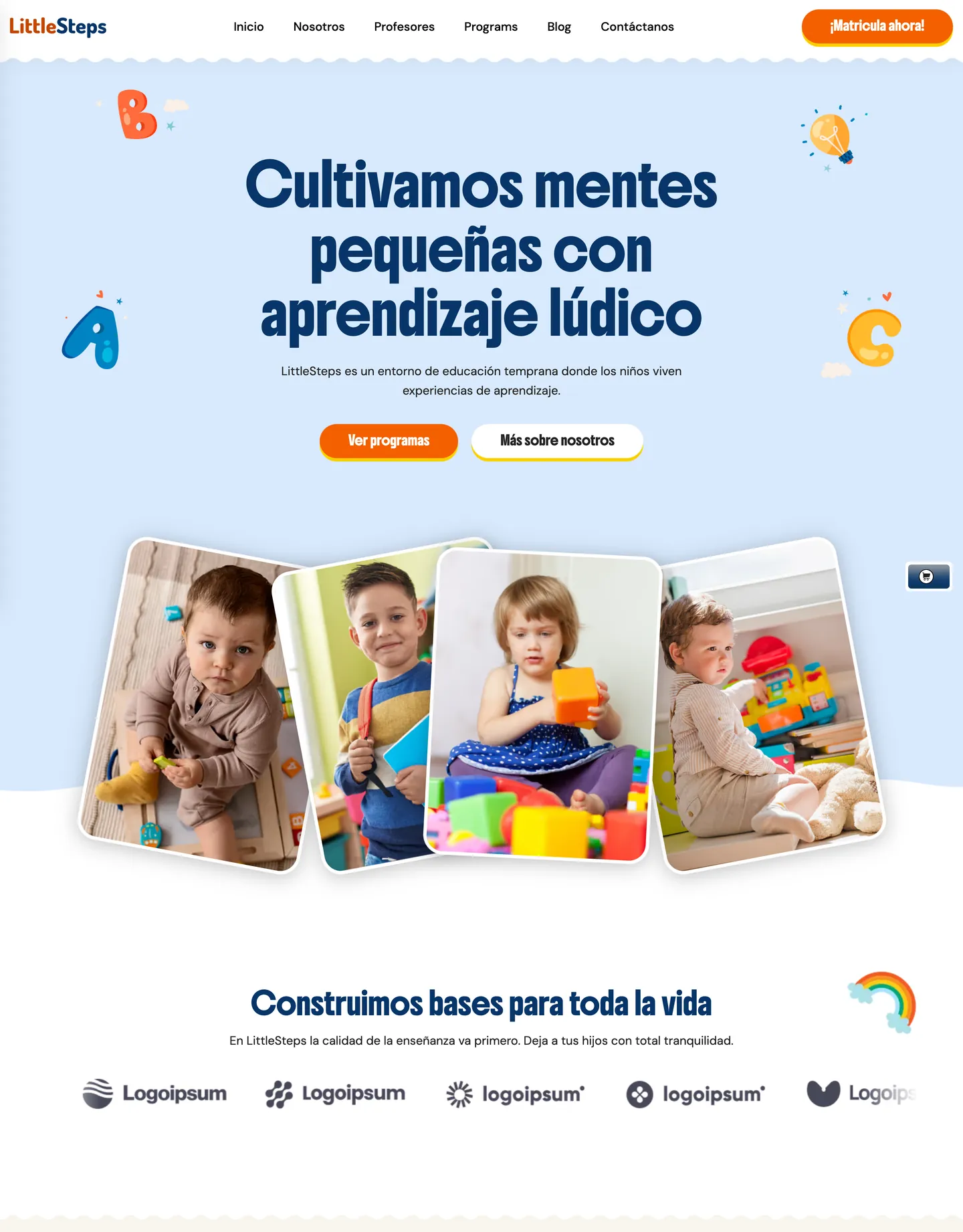Diseño de página web para educación
