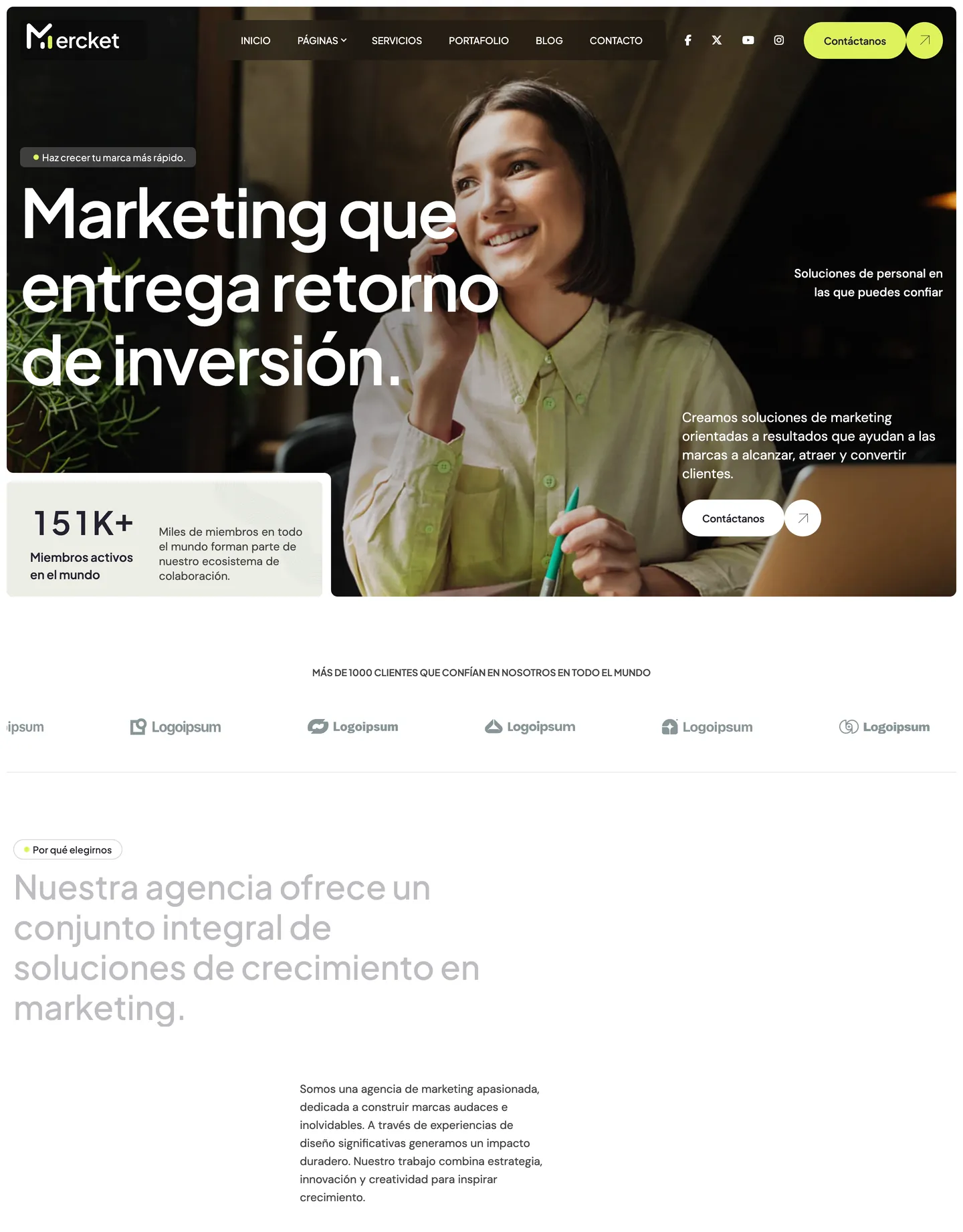 Diseño de página web para tecnología