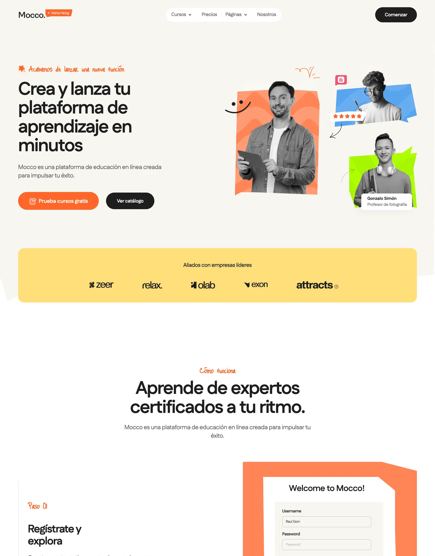 Diseño de página web para educación