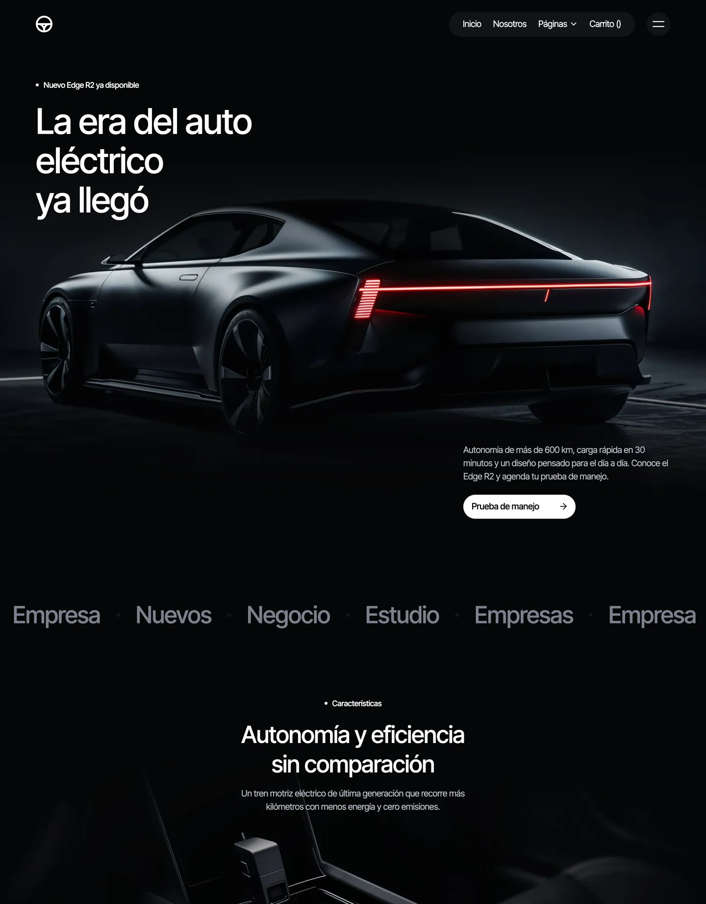 Diseño de página web para talleres y automotriz