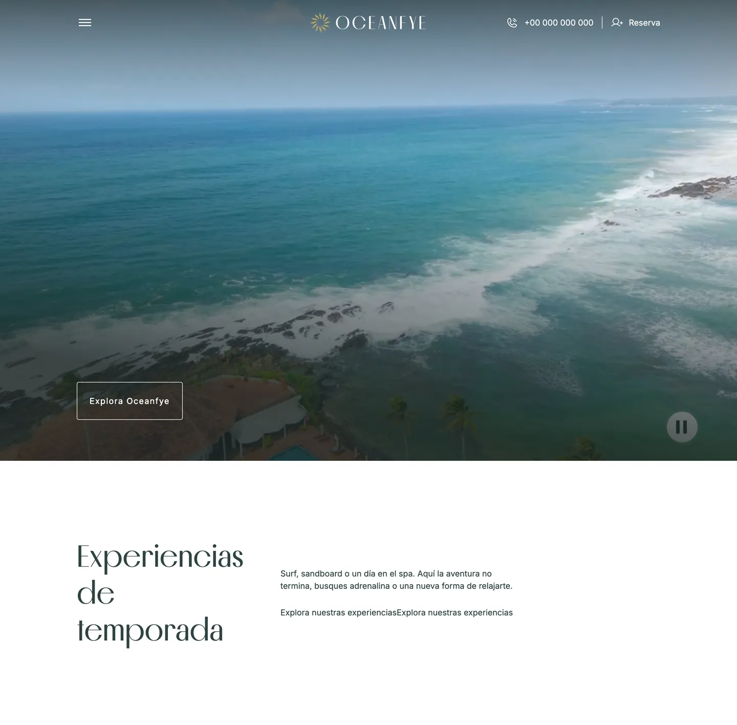 Diseño de página web para hoteles