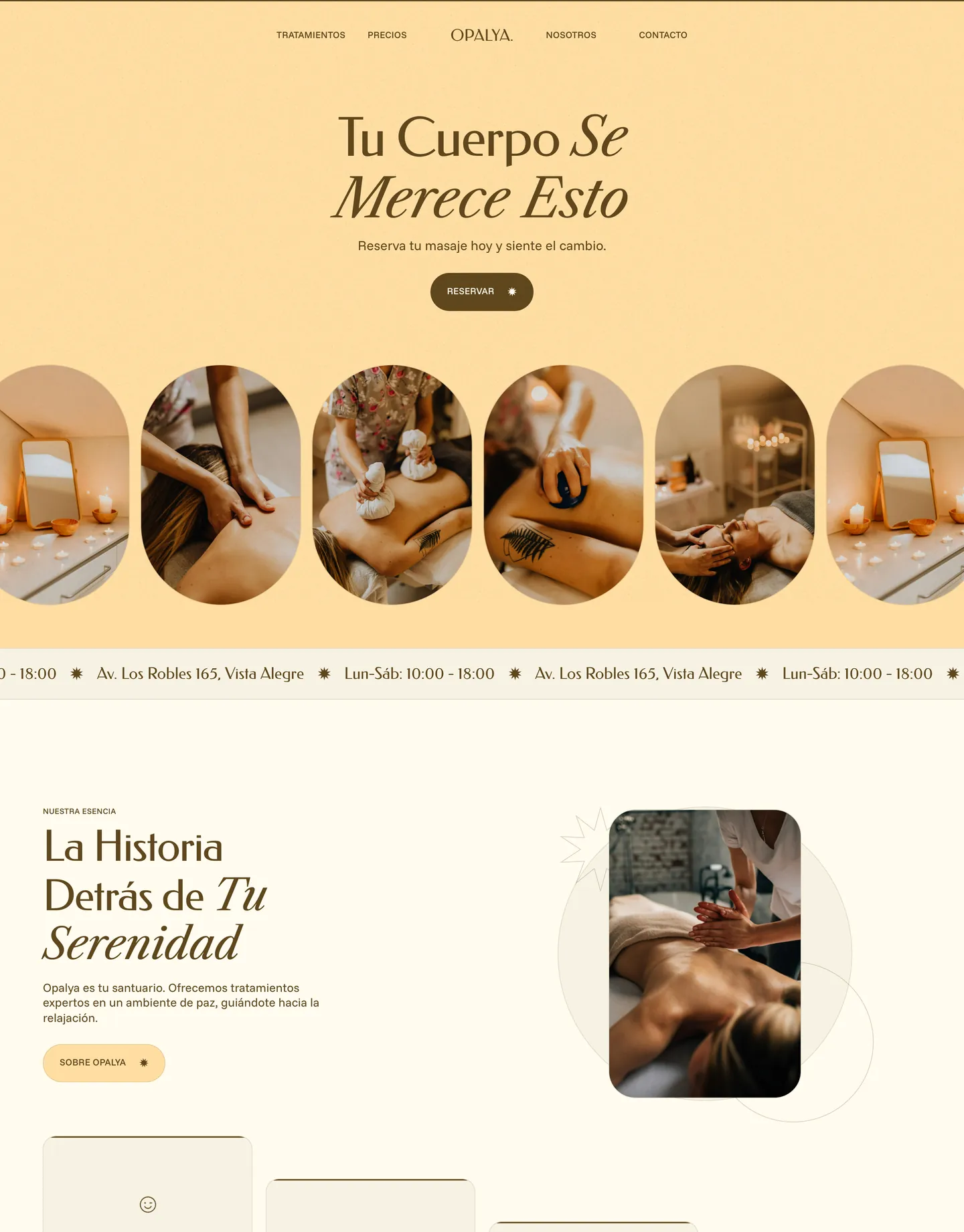 Diseño de página web para belleza y estética