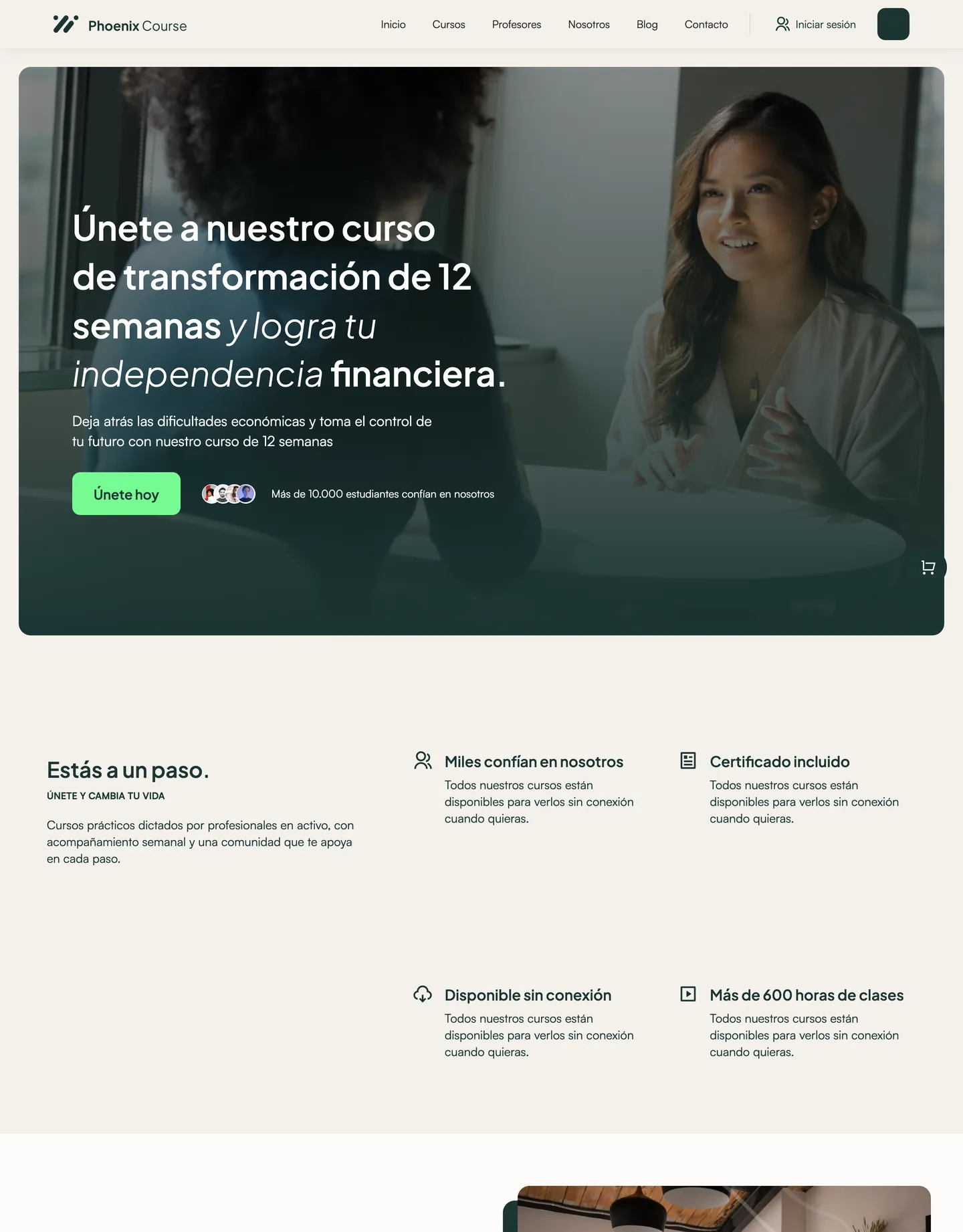 Diseño de página web para educación