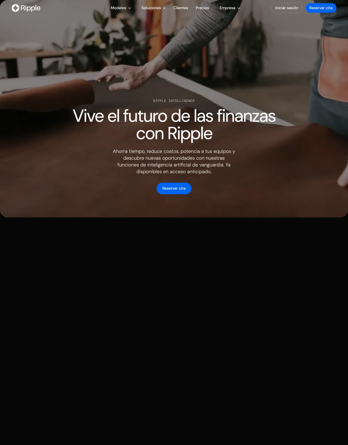 Diseño de página web para finanzas y seguros