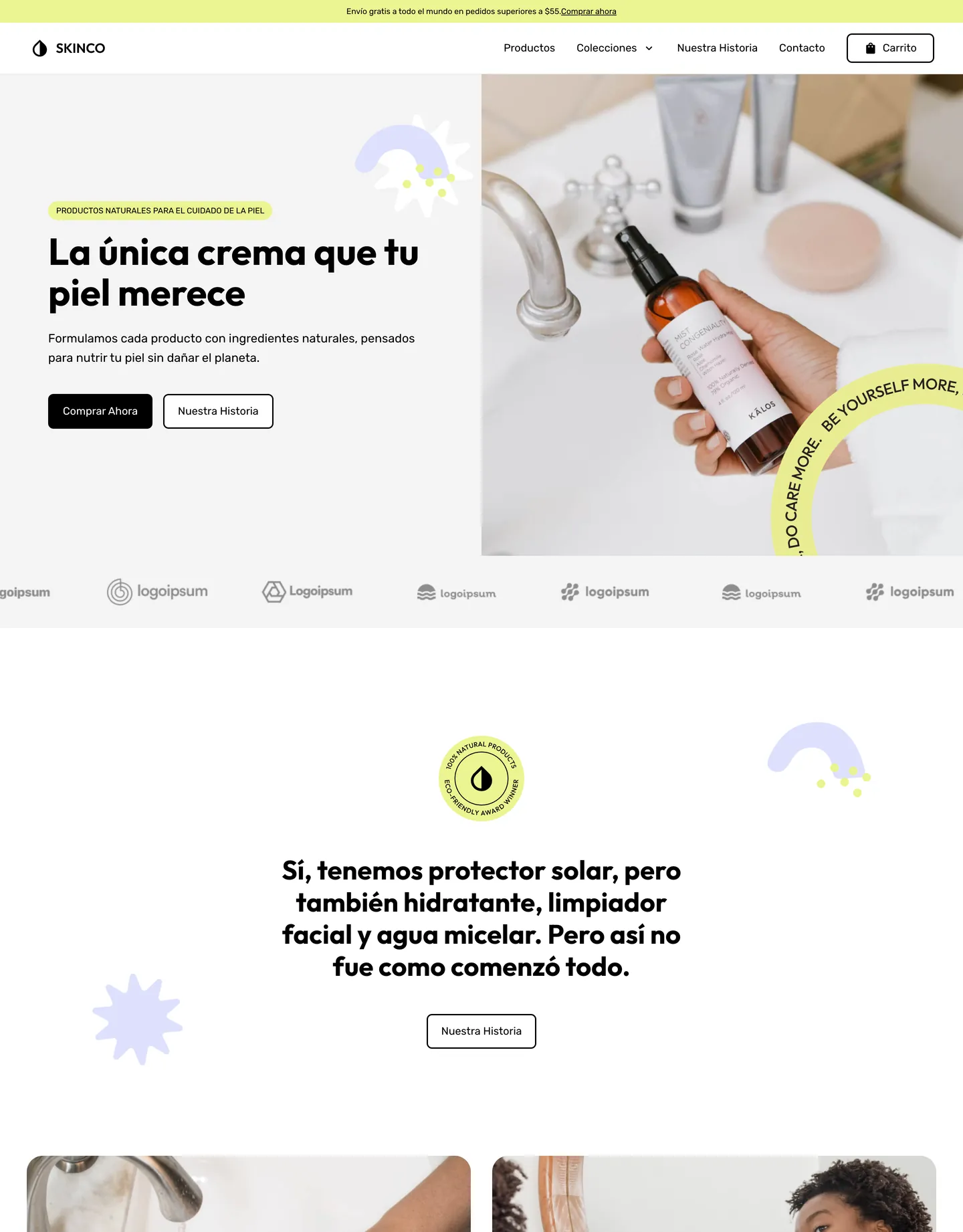 Diseño de página web para belleza y estética